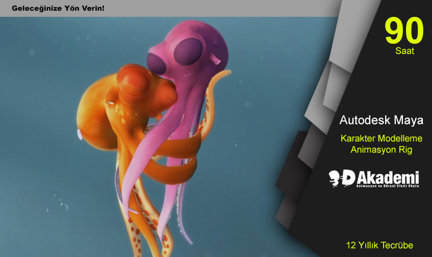 autodesk maya karakter modelleme ve animasyon